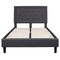Flash Furniture Roxbury Full Platform Bed, Dark Gray SL-BK5-F-DG-GG - alternate 6